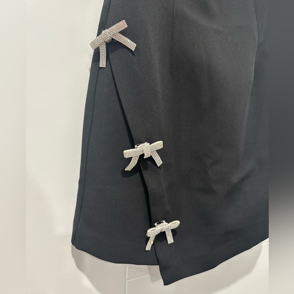 Commense Removable Rhinestone-Bow Tank Dress - Picture 5 of 8